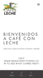 Mobile Screenshot of cafeconlechepgh.com